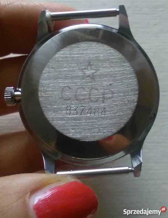 Zegarek radziecki SLAVA CCCP na rękę Chorzów