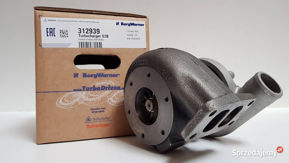 Nowa turbosprężarka SCHWITZER 312939 312515 Siedlce