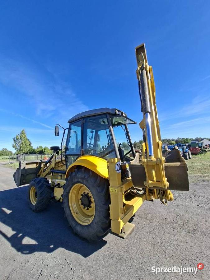 Koparko Ładowarka Holland LB 110 4x4 11 r pełny VAT pomorskie Czersk