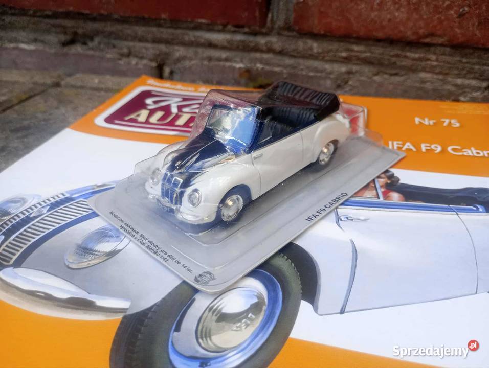 IFA F9 CABRIO Kultowe auta PRL model deagostini Warszawa