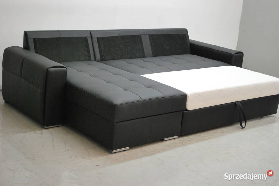 czarna SKÓRA NATURALNA NAROŻNIK Z FSPANIA 6605 skóra Poznań