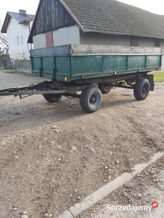 Przyczepa wywrotka d47 zarejestrowana Zator