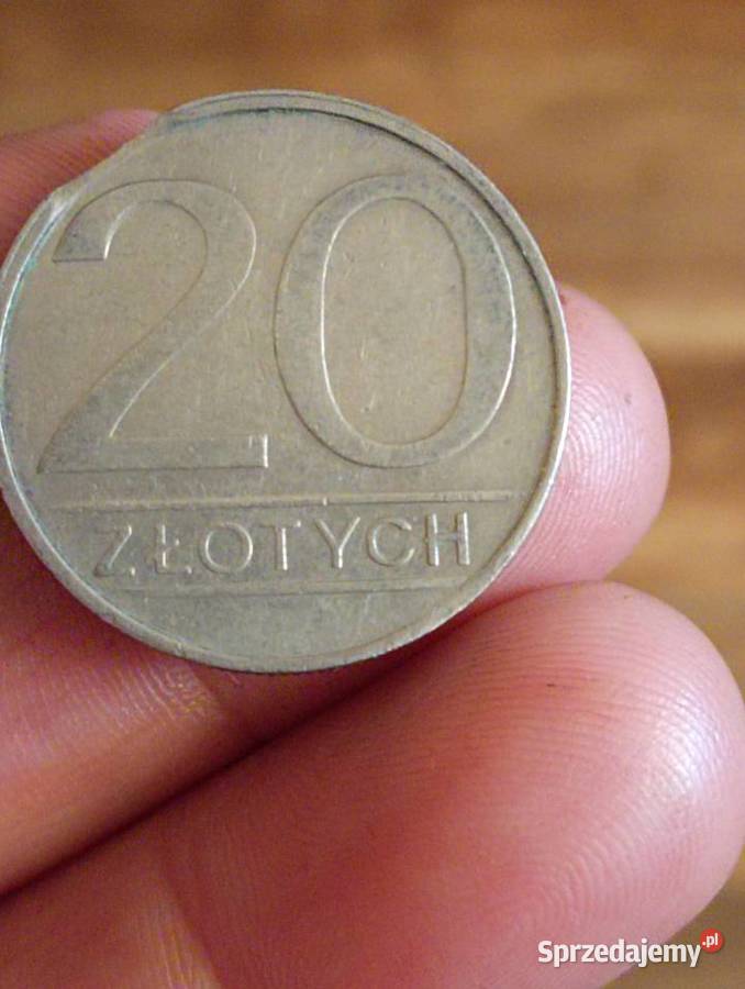 Sprzedam monete 20 zl 1986 r Destrukt koncowka Chełm