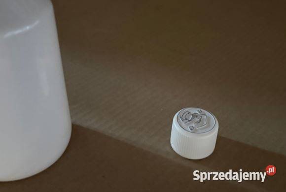 Butelka 500 ml biała z nakrętką bezpieczna Legnica