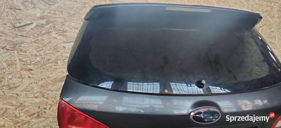 TYLNA KLAPA TYŁ POKRYWA BABAŻNIKA TYŁ SZYBA Rudziniec