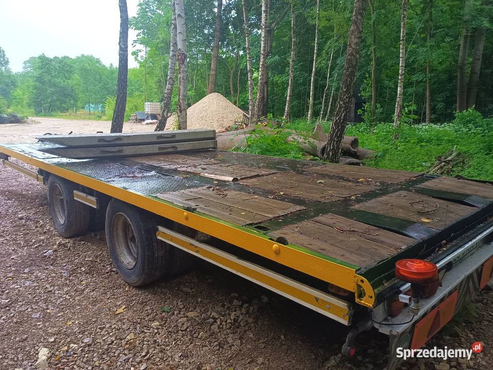 sprzedam przyczepę tandem 14 ton sprzedam