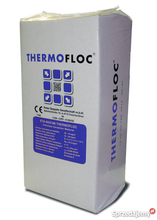 Izolacja - celuloza Thermofloc do ręcznego docieplania