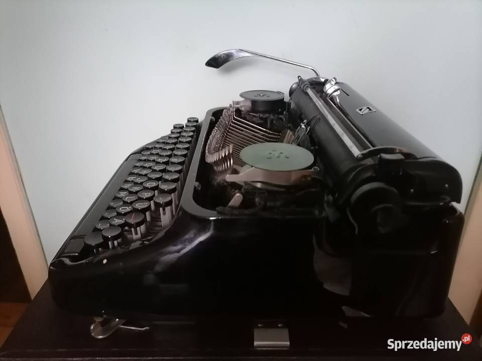 Stara maszyna do pisania ART DECO Antykwariat małopolskie Kraków