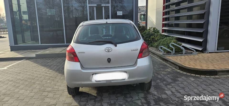 Toyota Yaris 2007r ASR (kontrola trakcji) mazowieckie Nowe Miasto nad Pilicą