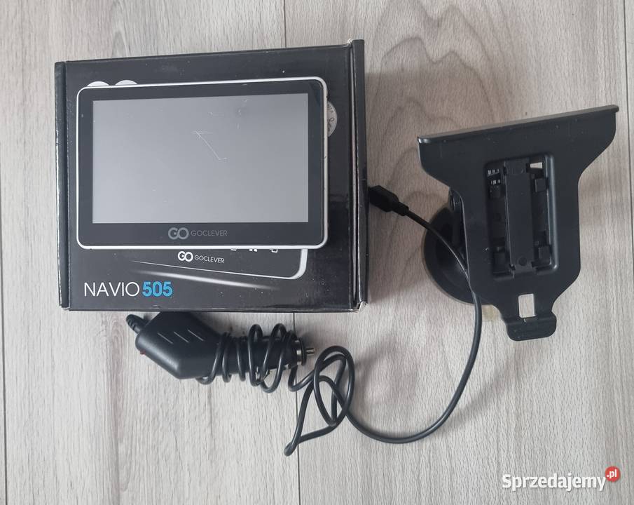 Sprawna Nawigacja GPS GoClever NAVIO 505 Uchwyt Akcesoria samochodowe Sosnowiec
