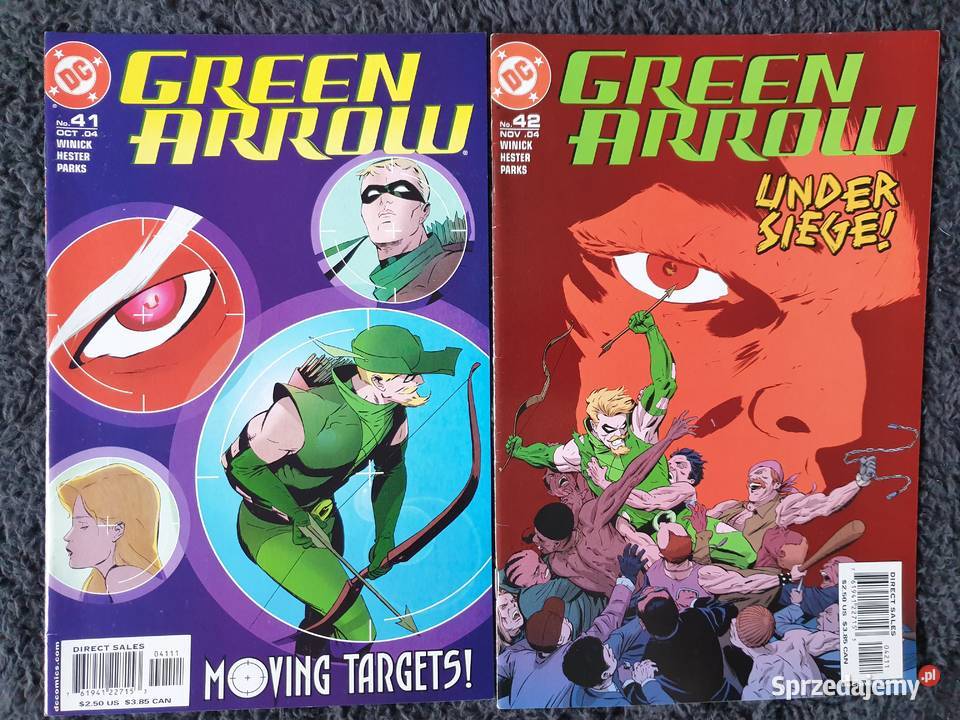 Green Arrow zestaw 19 komiksów DC USA Gdynia