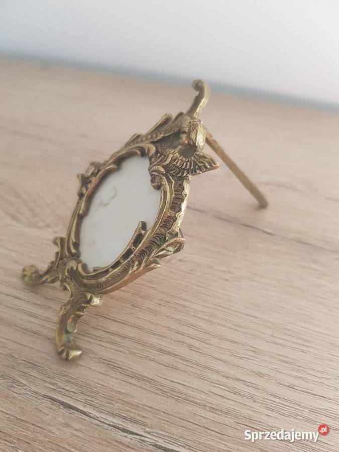 Ramka mosiężna na małe foto