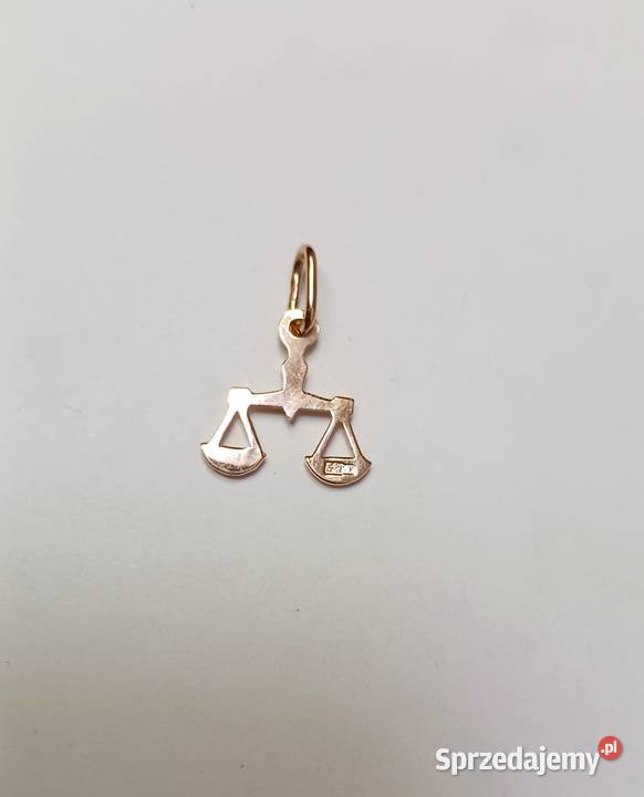 Znak zodiaku Waga złoto 14 karat Puławy sprzedam