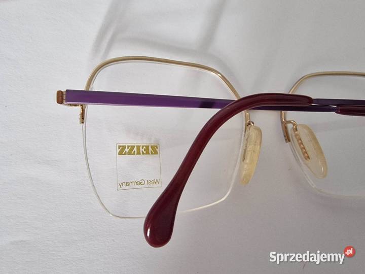 Oprawki okularowe ZEISS Germany FIOLETOWE Okulary Skierniewice