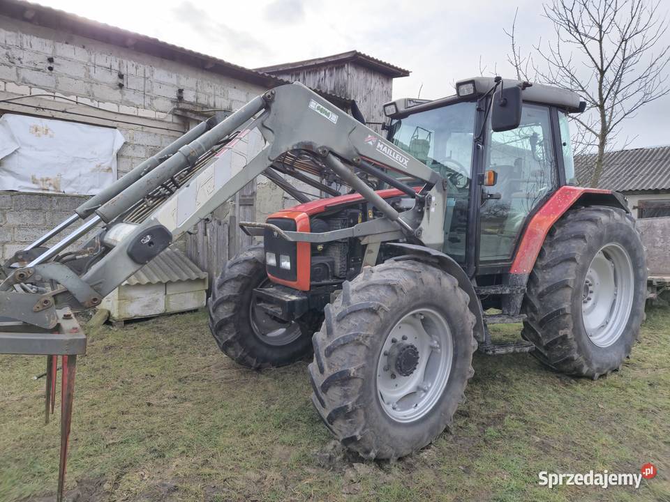 Massey ferguson 6265 mf tur ładowacz mx 120 Dubienka