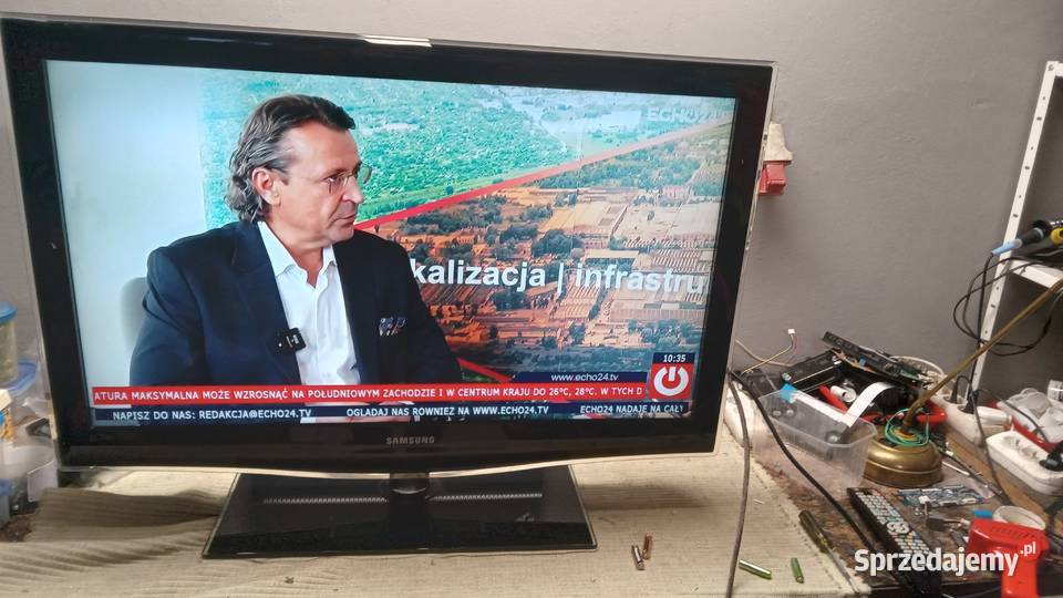 Sprzedam telewizor Samsung 37 dvbt4 Telewizory Wrocław