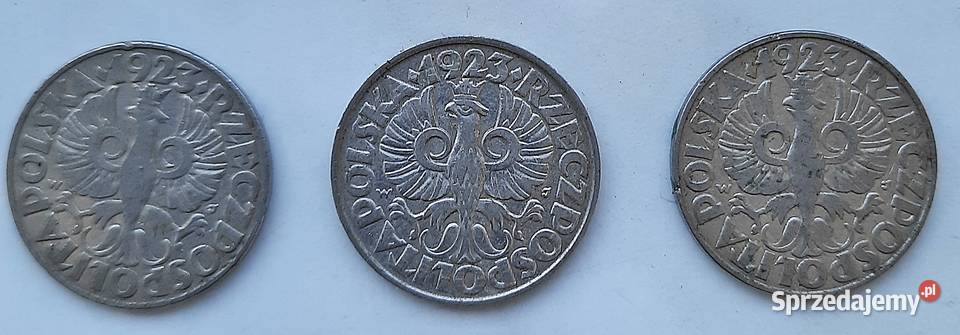 Monety 50 gr z 1923 r 3 Numizmatyka