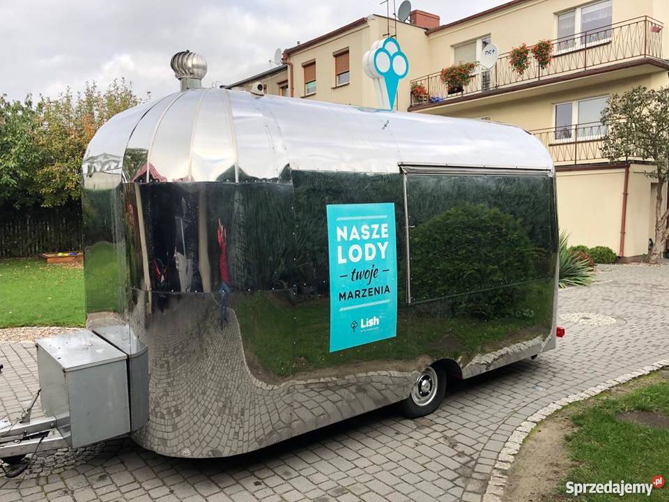 Przyczepa Gastronomiczna Lody Nowy Tomyśl