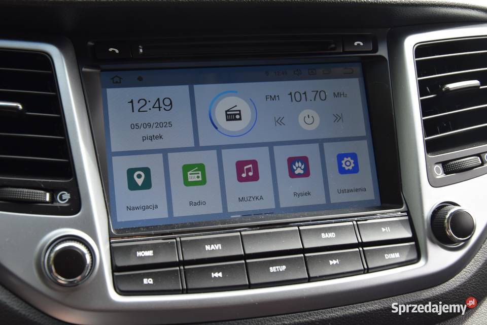 Hyundai Tucson 17 CRDi Fajny SUV Ekonomiczny biały Zielona Góra