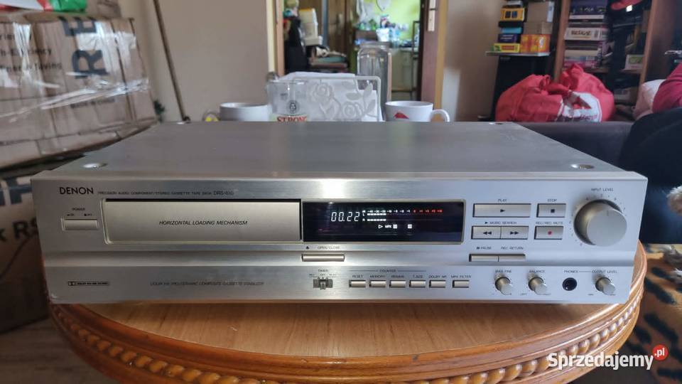 Magnetofon kasetowy szufladkowy Denon DRS610 Warta