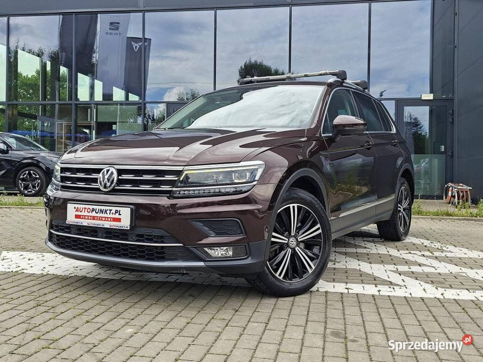 Volkswagen Tiguan 2017r SalonPL ASO BLIS małopolskie