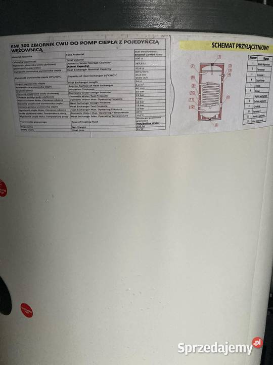 Bufor ciepła cwu 300l Bojlery Gdańsk