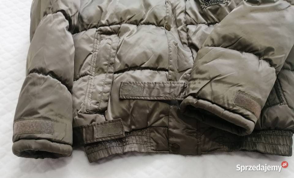 Kurtka zimowa z kapturem Freestep XXL zieleń Rozmiar XXL Moda i Styl Czeladź sprzedam