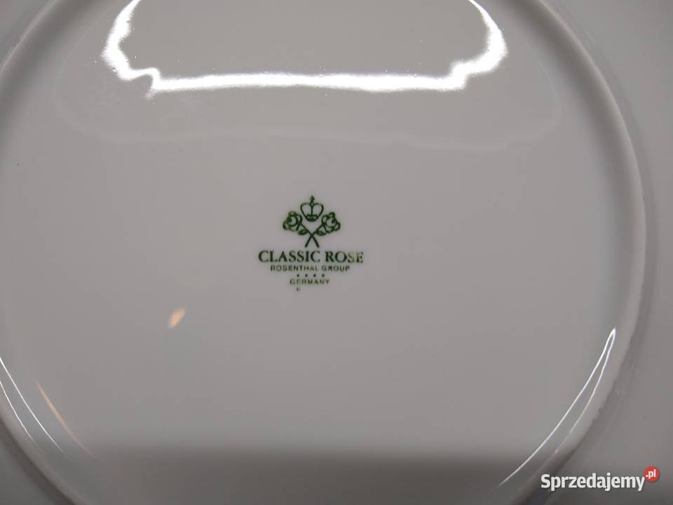 Talerz płytki Rosenthal Biała Maria 6