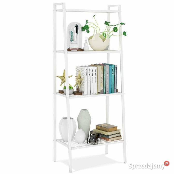 NOWOCZESNY REGAŁ METALOWY 147x60x35 PÓŁKA do Września