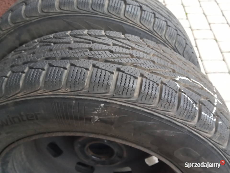 Felgi z oponami zimowymi do Citroen C4 picasso Gniezno sprzedam