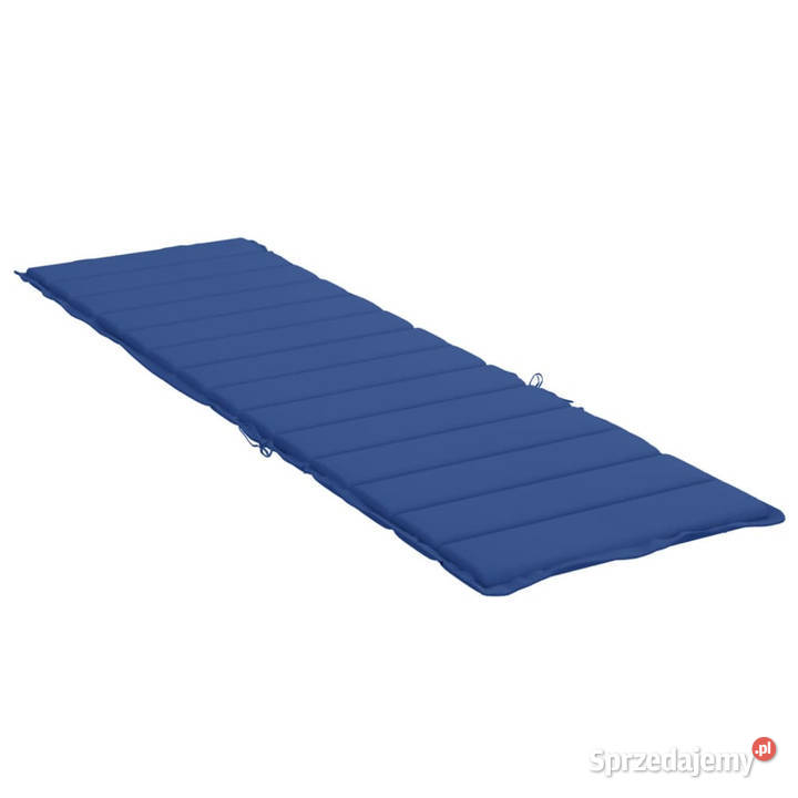 Poduszka na leżak niebieska 200x60x3 tkanina Warszawa