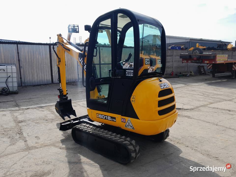 KOPARKA GASIENICOWA 18 TONY JCB CAT VOLVO KUBOTA Rok produkcji 2017 wielkopolskie sprzedam