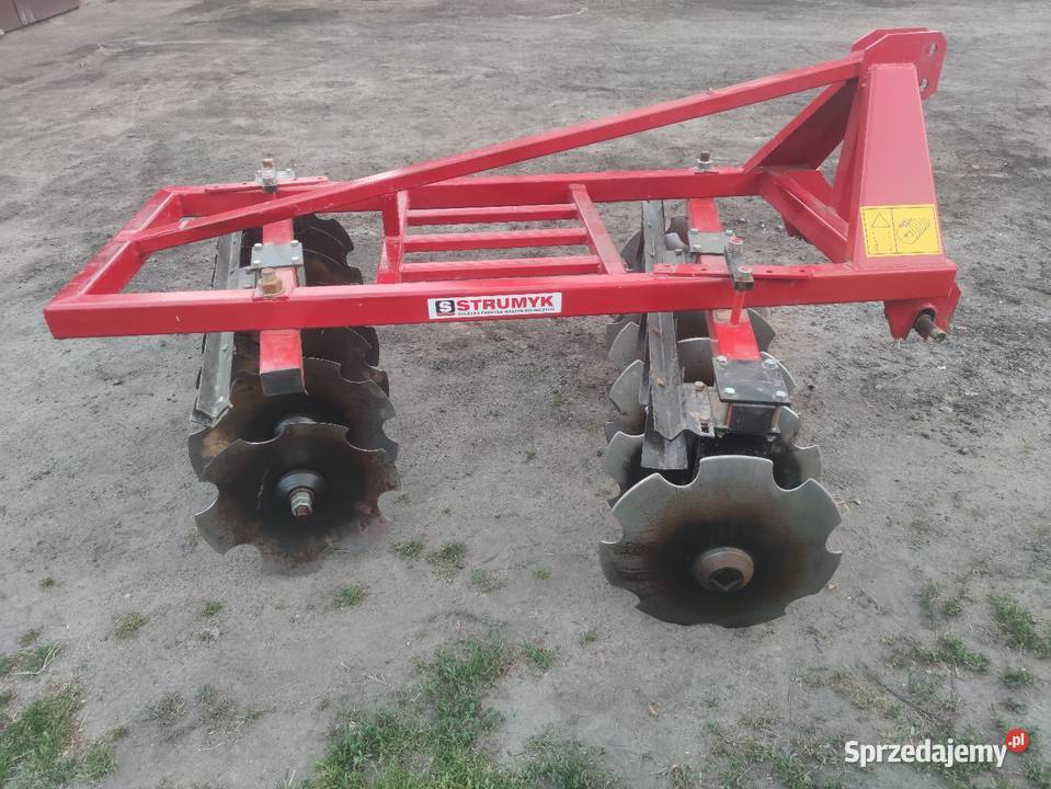Talerzówka 2x7 brona talerzowa strumyk łódzkie Grębień