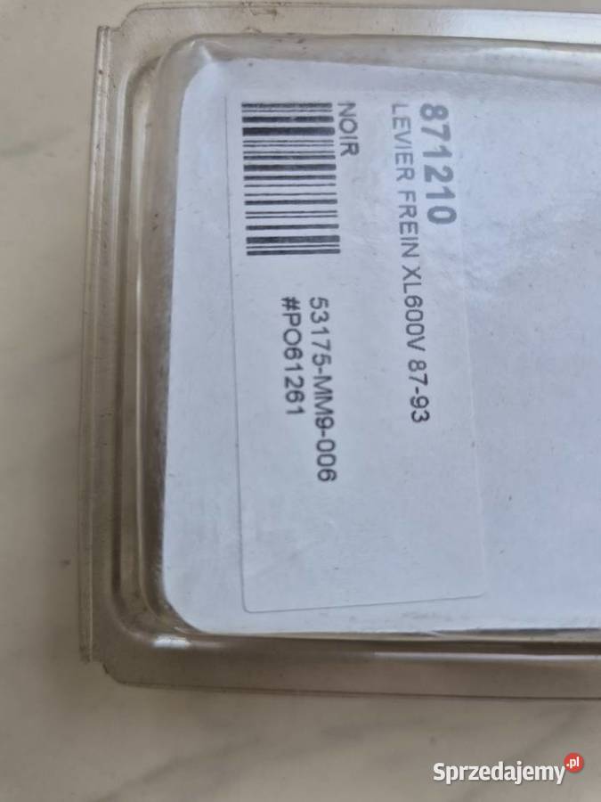 RĄCZKA HAMULCA HONDA TRANSALP XL600V 8793 nieuszkodzony Branice