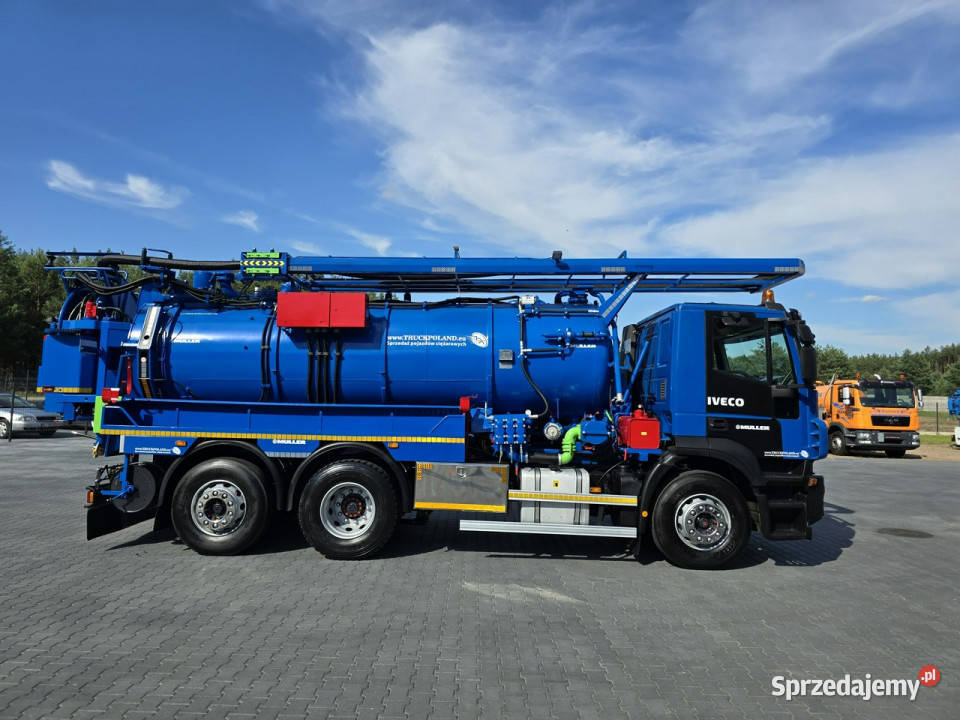 Iveco WUKO MULLER KOMBI DO CZYSZCZENIA KANAŁÓW pełny VAT Samochody ciężarowe Samochody ciężarowe Daleszyce