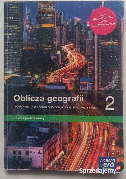 Oblicza geografii 2 podręcznik liceum i Małkinia Górna