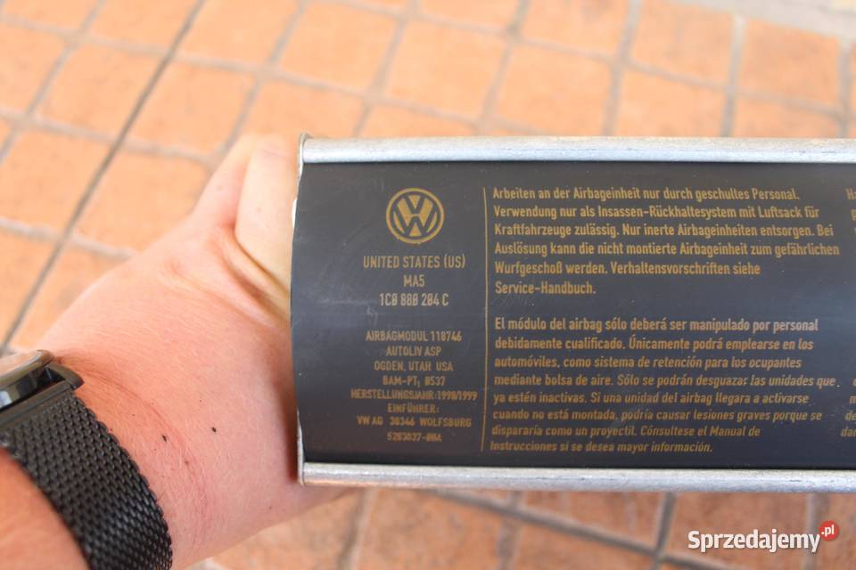 PODUSZKA AIRBAG PASAŻERA VW BEETLE 1C0880204C