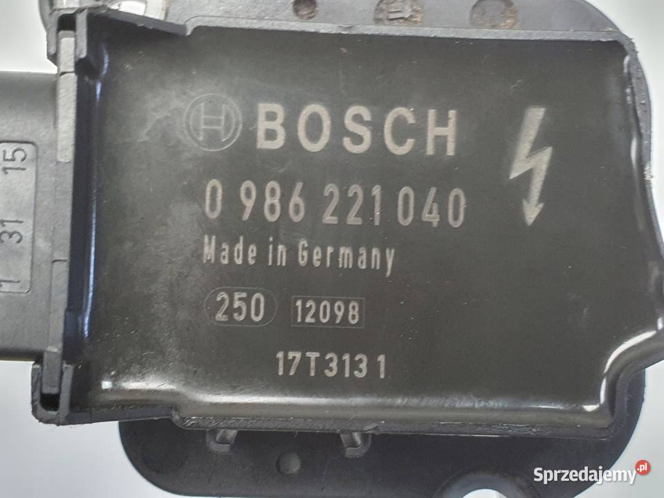 CEWKA ZAPŁONOWA Mercedes W203 18 K 0986221040 Rudka