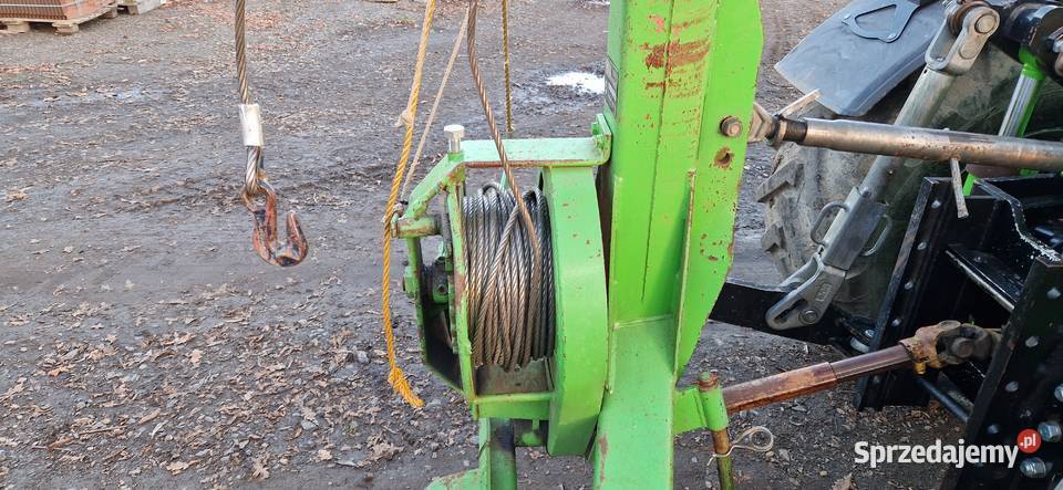 Wyciągarka Linowa Leśna Lebiodka Farmi 90m Liny Szprotawa