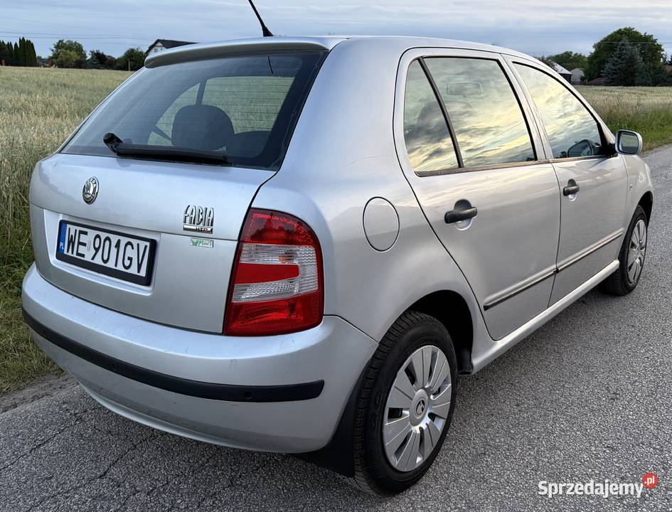 Skoda Fabia salon 12 Benzyna KLIMA mazowieckie Wieliszew