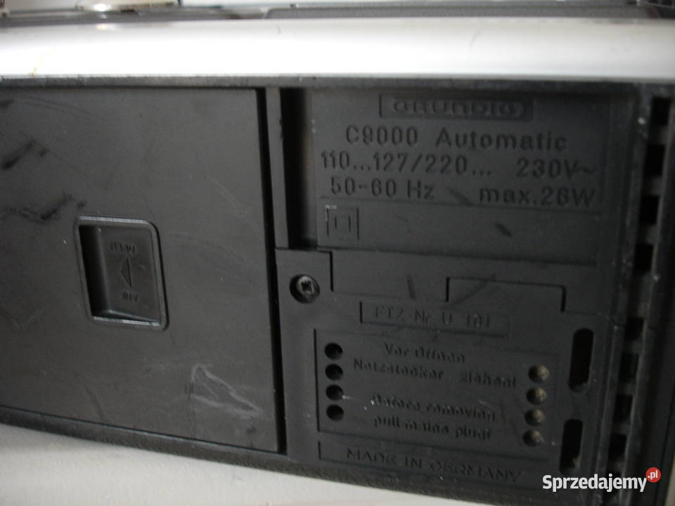 Radiomagnetofon GRUNDIG C9000 Zielona Góra