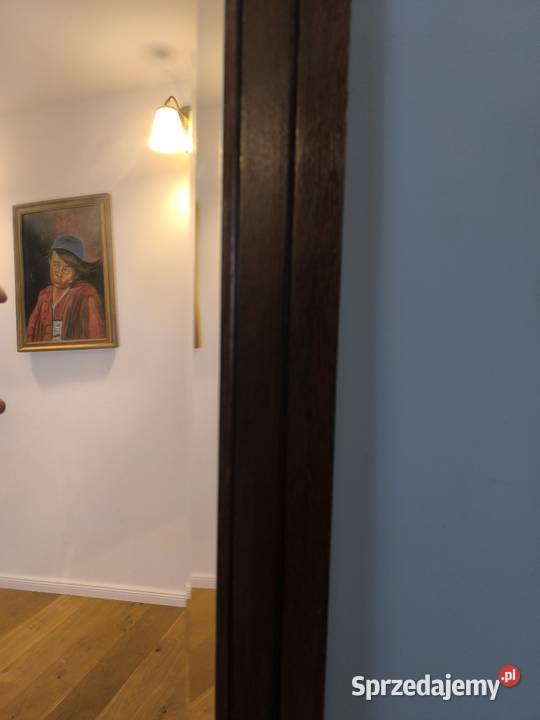 Piękne drewniane lustro konsola z kryształowym łódzkie Łódź