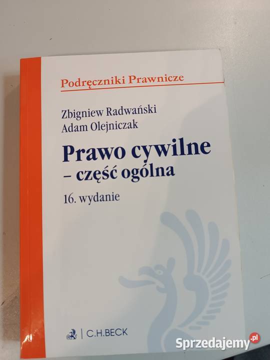 Prawo Cywilne część ogólna Podręcznik prawo i administracja Lublin