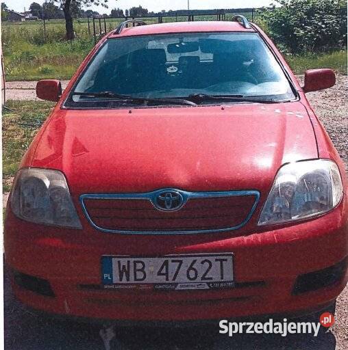 Toyota Corolla sprzedaż syndyka Żeleźniki sprzedam