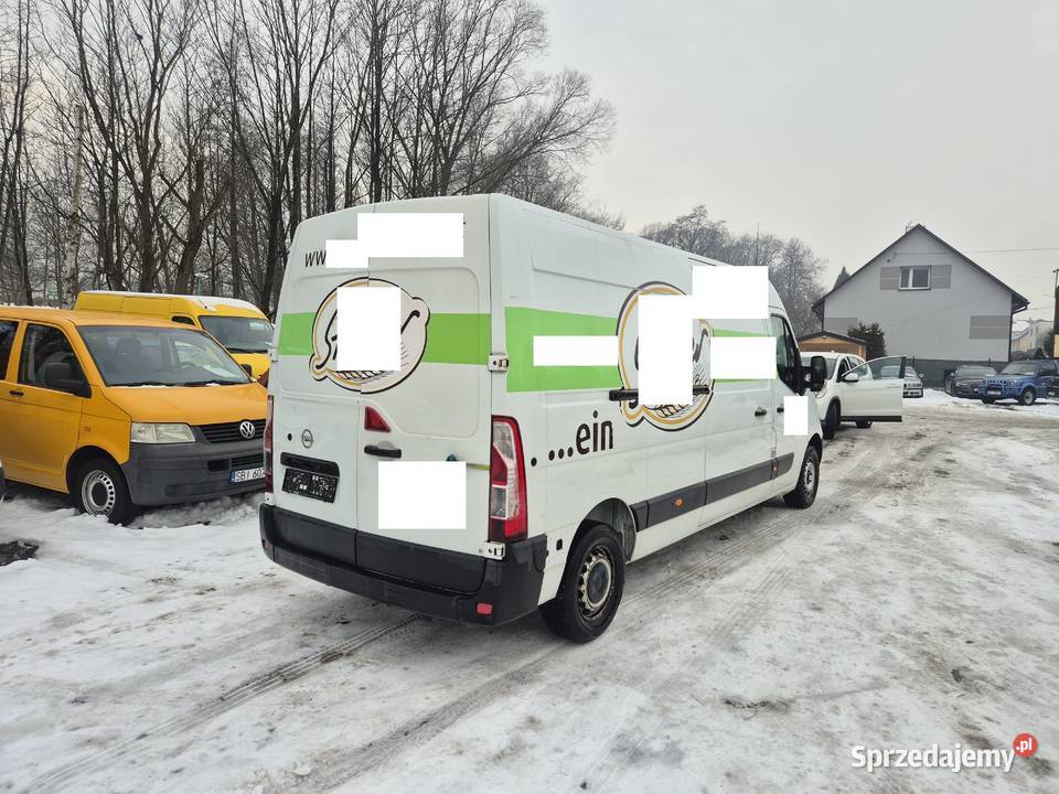 3 2016 Opel Movano 3 osobowy 23d 125 KLIMA LIFT nieuszkodzony Bujaków sprzedam