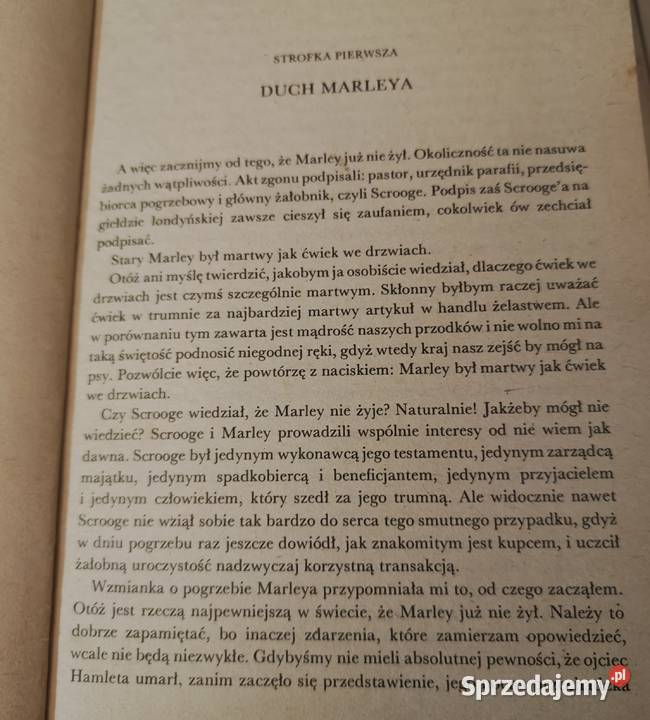 Opowieści wigilijne Karol Dickens miękka Kraków