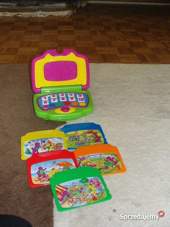 LAPTOP BARNEY I PRZYJACIELEKARTY MATTEL mazowieckie