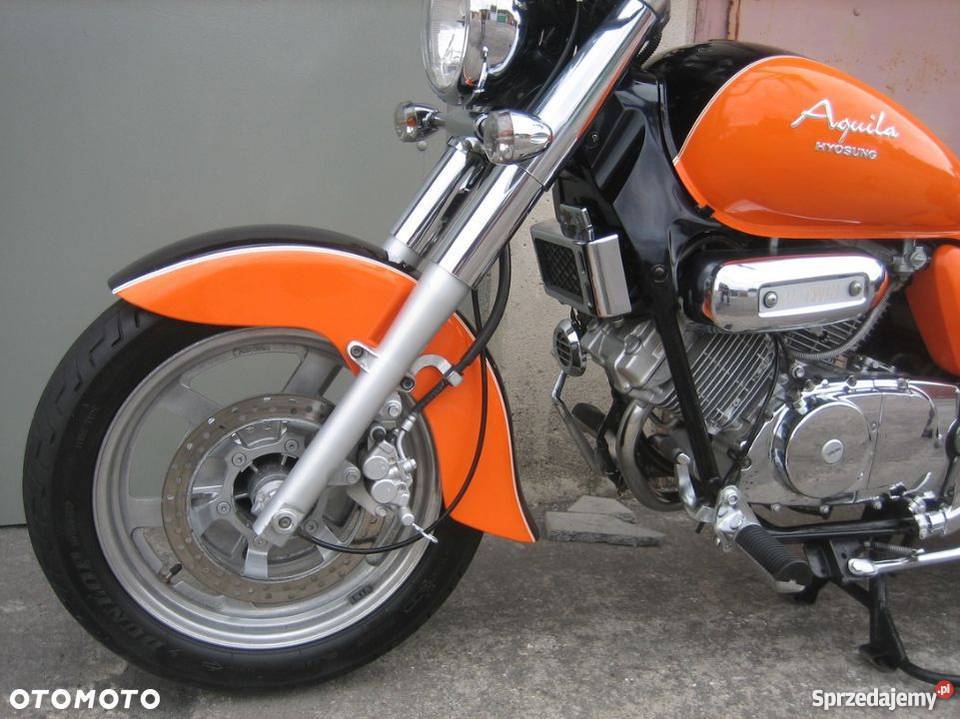 Hyosung GV Aquila 125 classic kat B duzy chopper łańcuch Hyosung Inowrocław