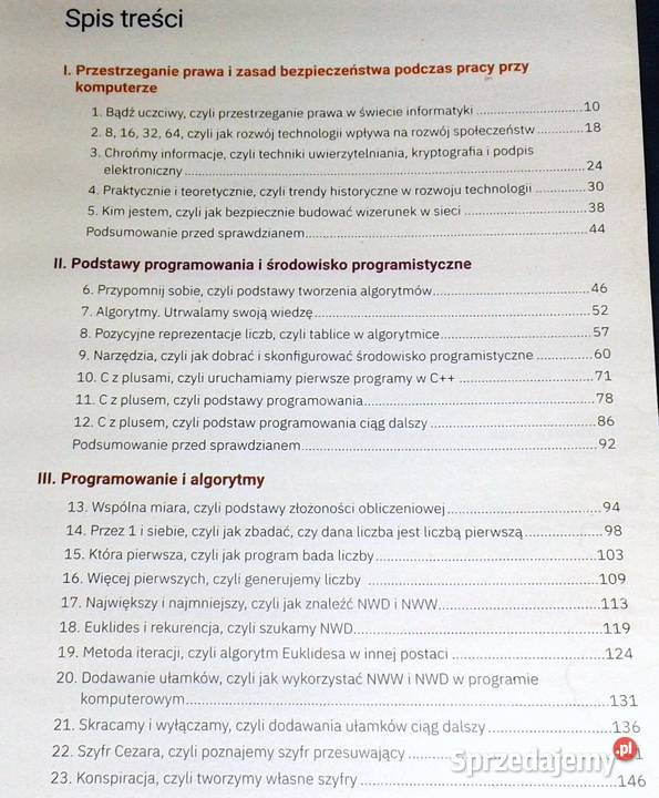 Informatyka 1 Zakres rozszerzony Sławomir Sidor