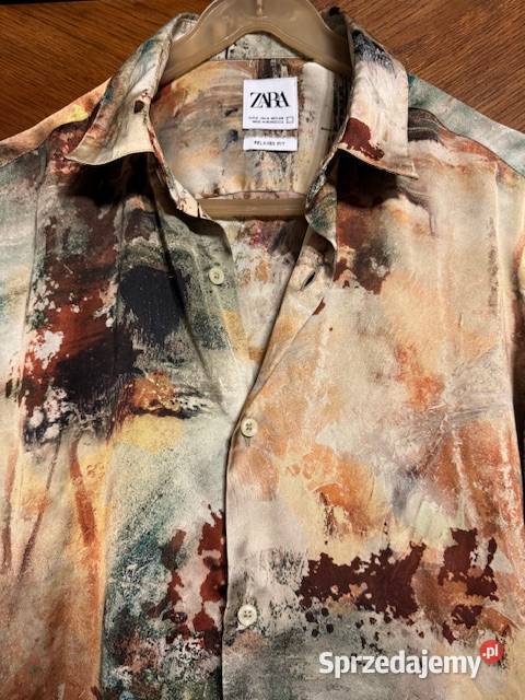 Zara koszula męska S z krótkim rękawem sprzedam